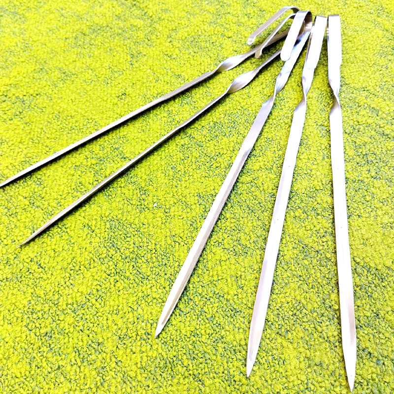 BBQ用SUS串／スパイラル型【5本セット】